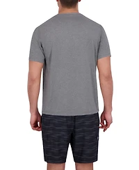 Spyder Men's Short Sleeve Drop Needle Crewneck Swim Shirt
