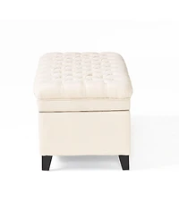 Streamdale Furniture Chic Storage Ottoman Style, Comfort, and Functionality Combined