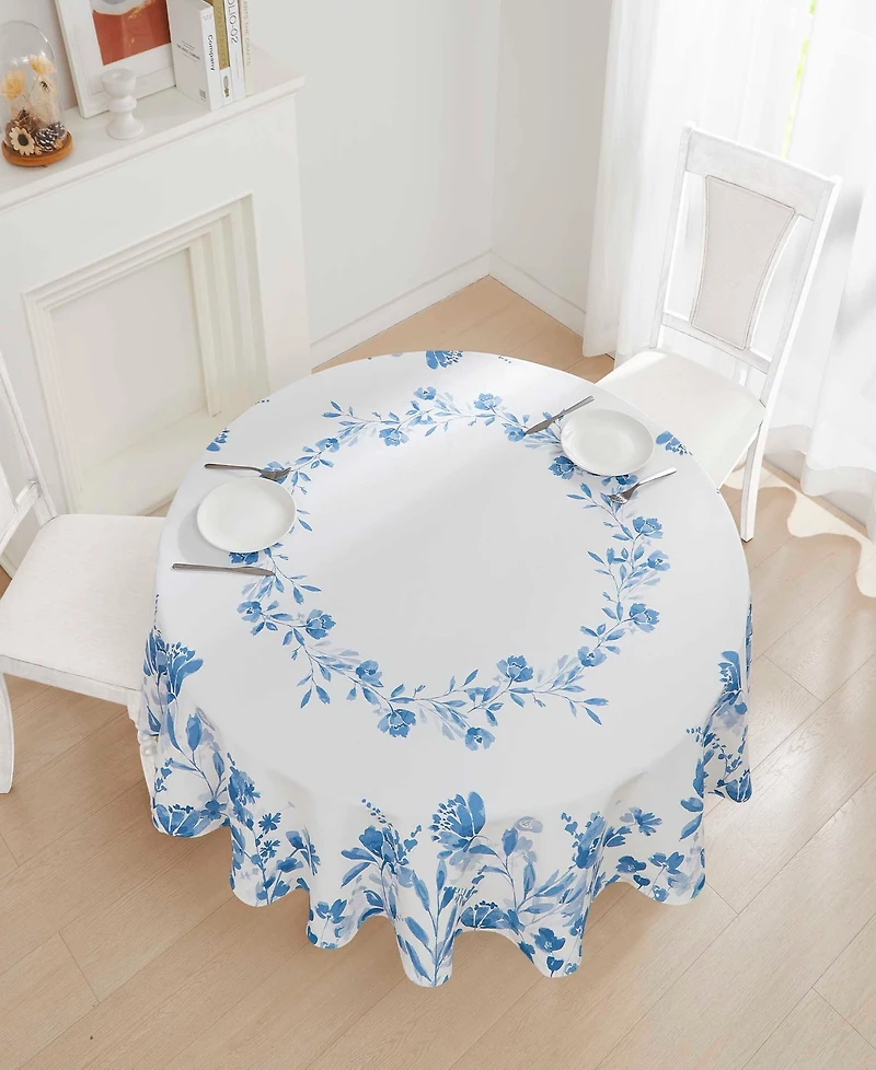 Izod Mystic Floral Tablecloth, 70" Round