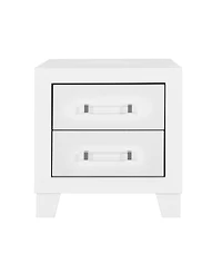 Nightstand with Drawer – Compact Bedside Table for Storage