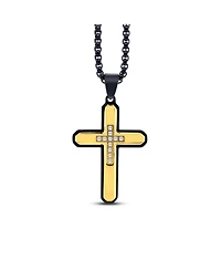 Anna Zuckerman Davant Gold Cross Necklace