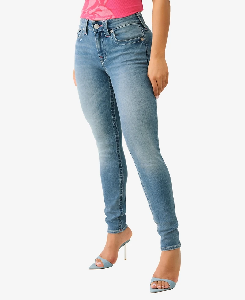 True Religion Women's Jennie I Love Skinny Zipper Jeans