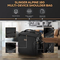 Nikon D850 Dslr Camera with Af-s Nikkor 24-70mm f/2.8E Ed Vr Lens, Bundle with 64GB Memory Card, Alpine 160 Shoulder Bag