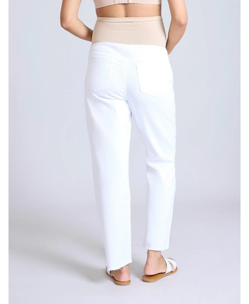 Women's Secret Fit Over the Belly Slim Straight Leg Jeans - Motherhood Maternity