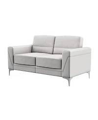Faux Leather Loveseat for Modern Living Room Seating and Stylish Decor