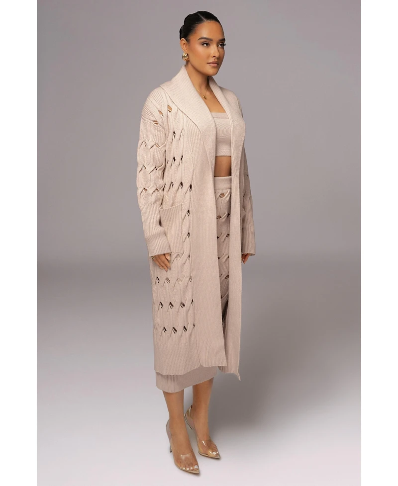 Jluxlabel Women's Brixton Knit Cardigan