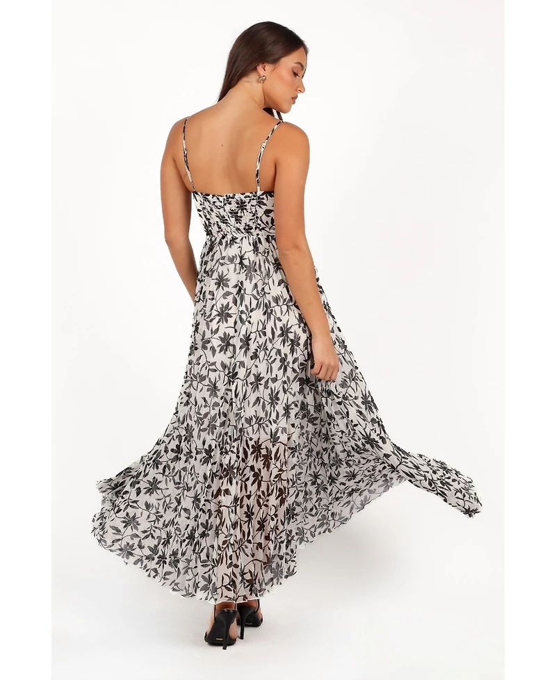 Petal and Pup Women's Achanti Pleated Maxi Dress