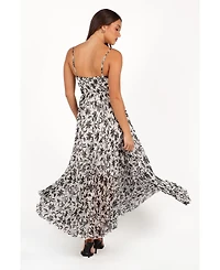 Petal and Pup Women's Achanti Pleated Maxi Dress