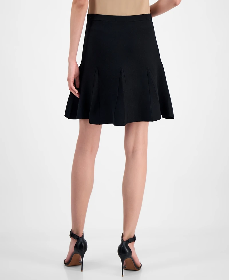 Tahari Asl Women's Flair Pull-On Sweater Skirt