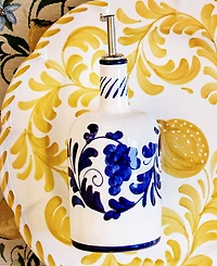 Vietri Arezzo Cobalt Olive Oil Bottle