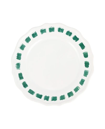 Vietri Lisbon Stitch Salad Plate