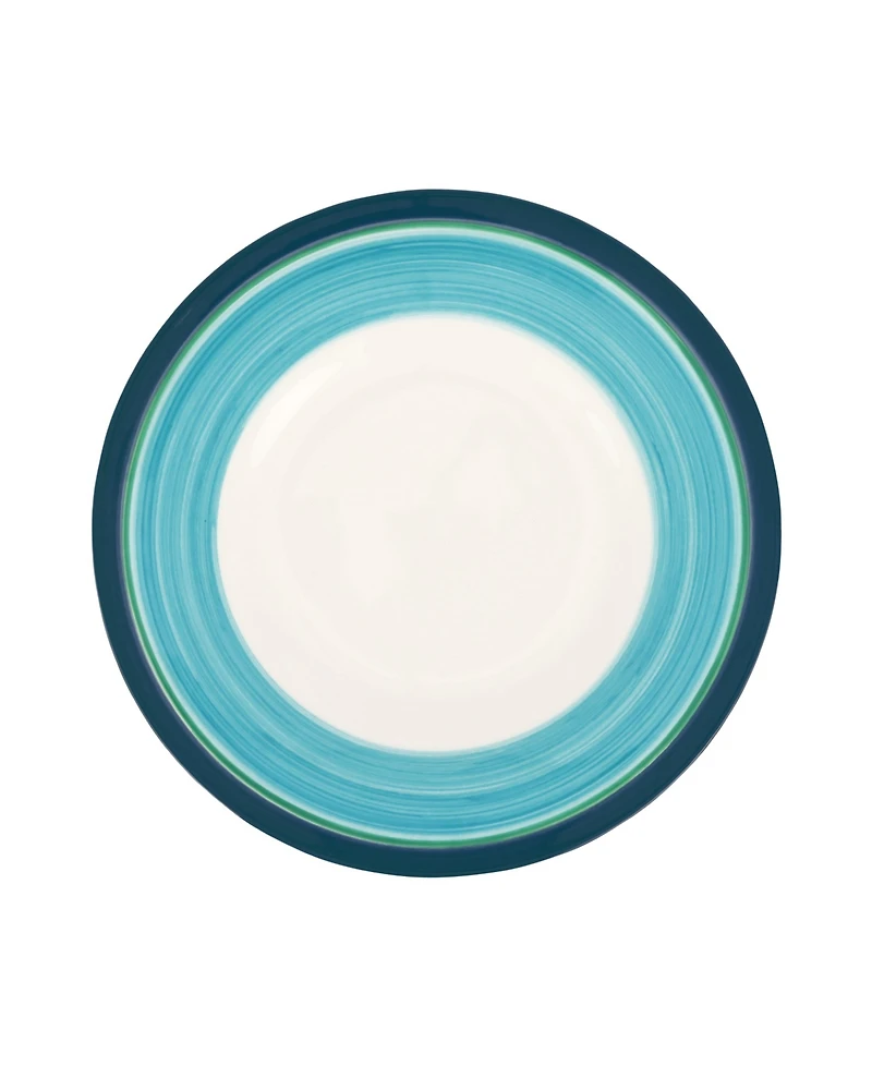 Vietri Lisbon Stripe Salad Plate