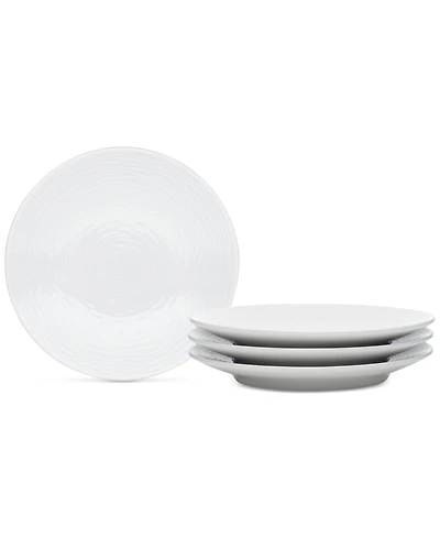 Noritake Swirl Coupe Appetizer Plates 4-Pc.