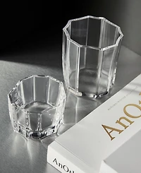 Orrefors Reed Crystal Votive Candle Holder, Small
