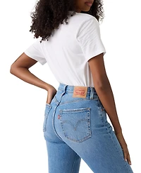 Levi's Women's 501 Curve High-Rise Straight-Leg Jeans