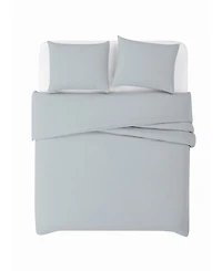 Cannon Heritage Cotton Waffle 3-Pc. Duvet Cover Set, King