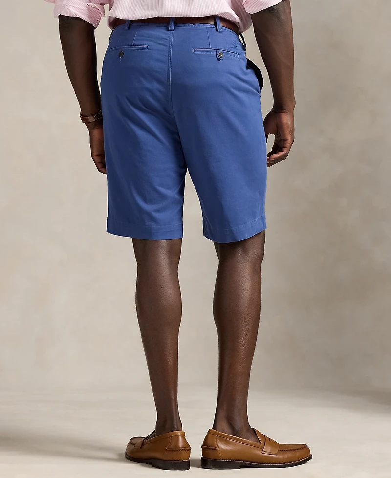 Polo Ralph Lauren Men's Big & Tall Stretch Classic-Fit Chino Shorts