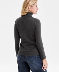 Charter Club Women's 100% Cashmere Turtleneck Sweater, Macy's Exclusive