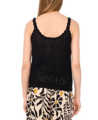 1.state Women's Pointelle Knit Tank Top