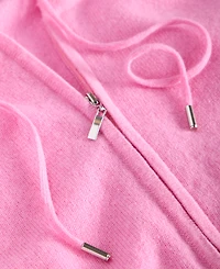 Charter Club Women's 100% Cashmere Zip Hoodie, Macy's Exclusive