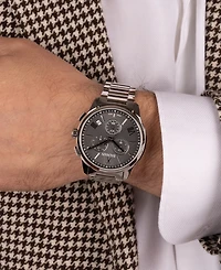 Balmain Men's Swiss Chronograph Madrigal Stainless Steel Bracelet Watch 42mm