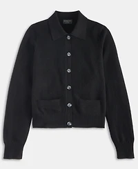 Charter Club Women's 100% Cashmere Collared Shrunken Cardigan, Macy's Exclusive
