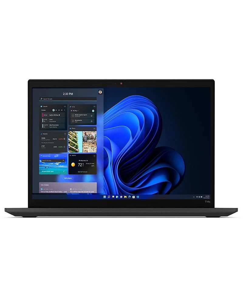 Lenovo ThinkPad T14s Gen 4 14" Wuxga Touchscreen Laptop, Amd Ryzen 5 Pro 7540U 3.2GHz, 16GB Ram, 512GB Ssd, Windows 11 Pro, Deep Black