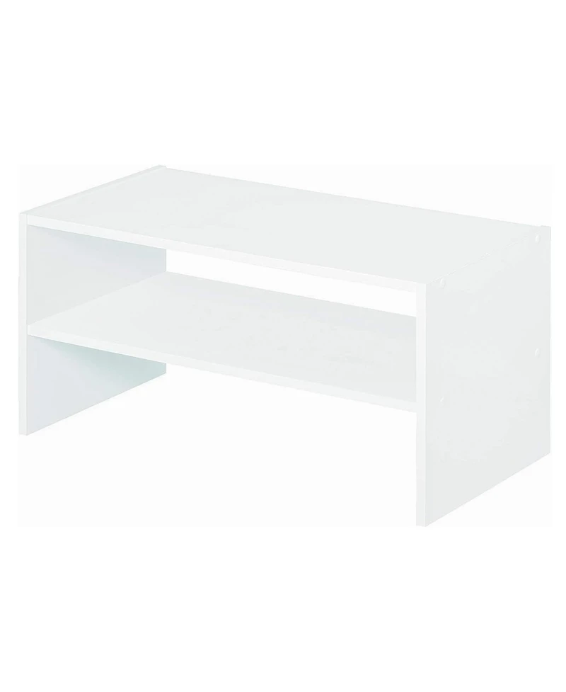ClosetMaid 24 Inch Wide Horizontal Stackable Closet Storage Organizer, White