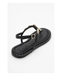 Marea Leather Flat Sandal (Women)