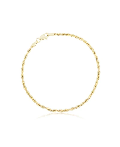 The Lovery Rope Chain Bracelet 1.9 millimeters 9 inches