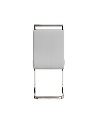 Streamdale Upholstered C-leg Modern Dining Side Chair (Set of 2)