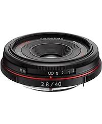 Pentax Smcp-da 40mm f/2.8 Ed Hd Limited Edition Pancake Lens for Dslr Cameras, Black