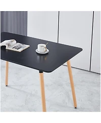 Streamdale Mid-Century Dining Set (5-Piece)