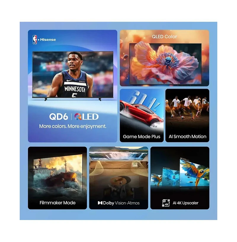 65" Class QD65 Series Qled 4K Uhd Smart Fire Tv - 65QD65NF