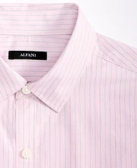Alfani Men's Pacco Short Sleeve Striped Button-Front Shirt, Exclusively at Macy's