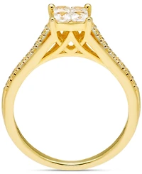 Diamond Ring (3/8 ct. t.w.) in 10k Yellow Gold