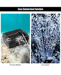 All-in-One 660 Gph Pond Filter Pump with Sterilizer and Fountain Jet