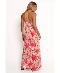 Petal and Pup Women's Lani A Line Strapless Maxi Dress