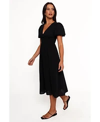 Petal and Pup Women's Ronnie Short Sleeve Midi Dress