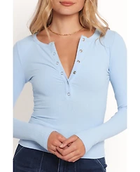 Petal and Pup Women's Dio Knit Henley