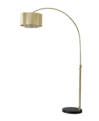 Nova of California 94" Metal Marilyn 1 Light Arc Floor Lamp