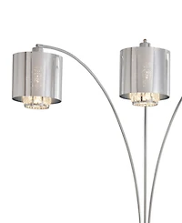 Nova of California 90" Metal Marilyn 3 Light Arc Floor Lamp