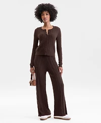 Charter Club Women's 100% Cashmere Cable-Knit Cardigan Sweater, Macy's Exclusive