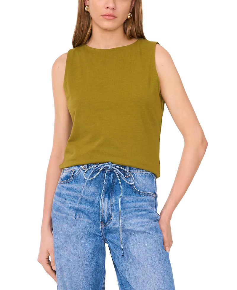 1.state Women's Tie-Back Sleeveless Top