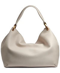 Donna Karan New York Glenwood Leather Shoulder with Tassel Detail