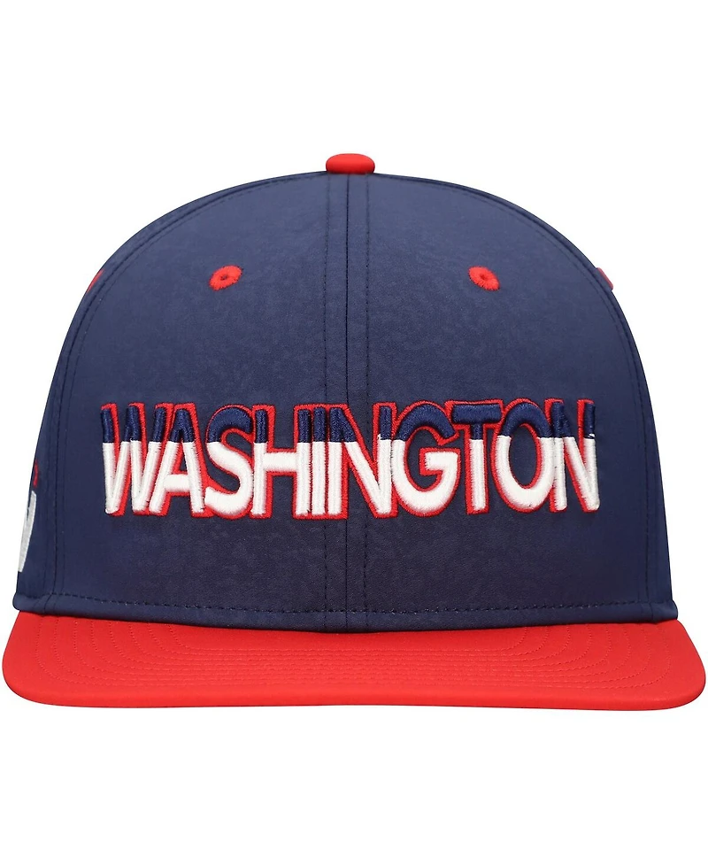Fanatics Men's Navy Washington Capitals Alternate Logo Snapback Hat