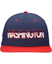 Fanatics Men's Navy Washington Capitals Alternate Logo Snapback Hat