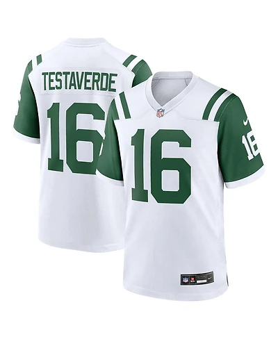 Nike Men's Vinny Testaverde White New York Jets Classic Alternate Retired Player Game Jersey