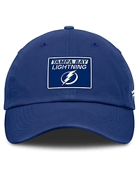 Fanatics Men's Blue Tampa Bay Lightning Authentic Pro Prime Adjustable Hat