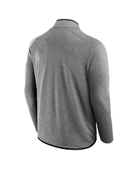 Fanatics Men's Black Alabama Crimson Tide Mock Neck Half-Zip Pullover Jacket
